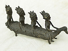 Ormolu ✺ Dhokra Men on Mythical Bird { 1 }